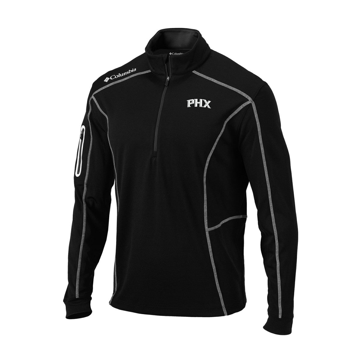 Phoenix Suns Omni-Wick Shotgun Quarter-Zip Jacket Black - Columbia
