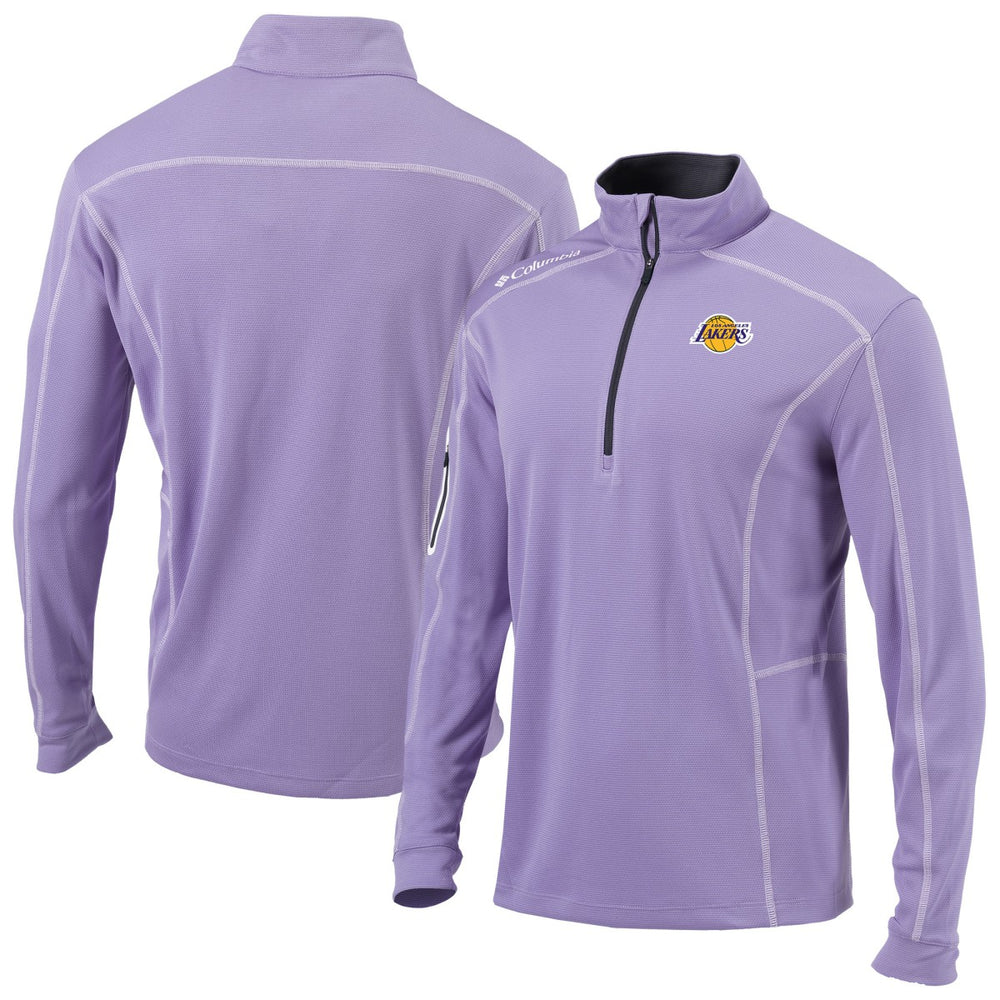 Los Angeles Lakers Omni-Wick Shotgun Quarter-Zip Jacket Purple - Columbia