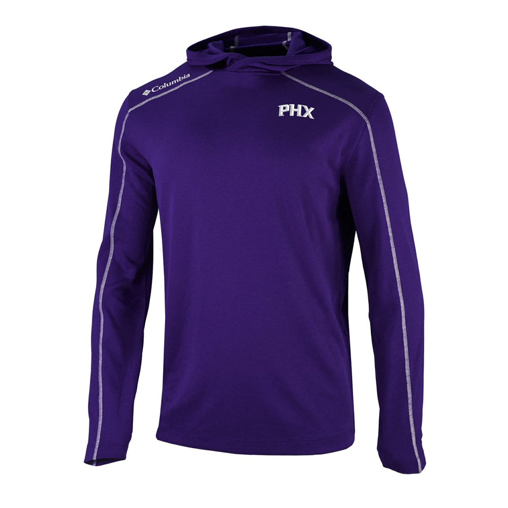 Phoenix Suns Omni-Wick Shotgun Pullover Hoodie Purple - Columbia