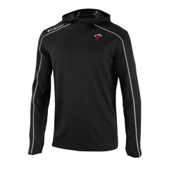 Miami Heat Omni-Wick Shotgun Pullover Hoodie Black - Columbia
