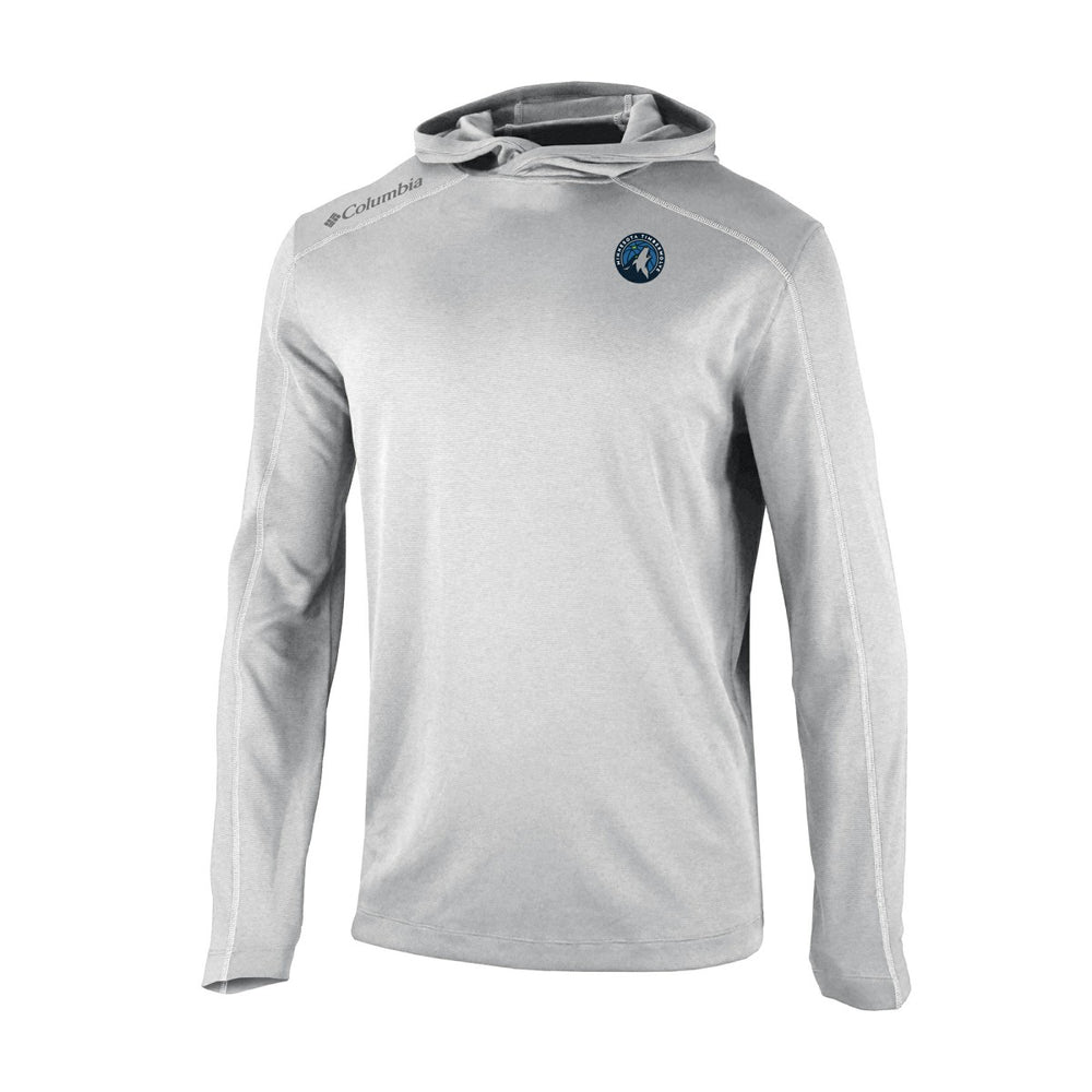 Minnesota Timberwolves Omni-Wick Shotgun Pullover Hoodie Gray - Columbia