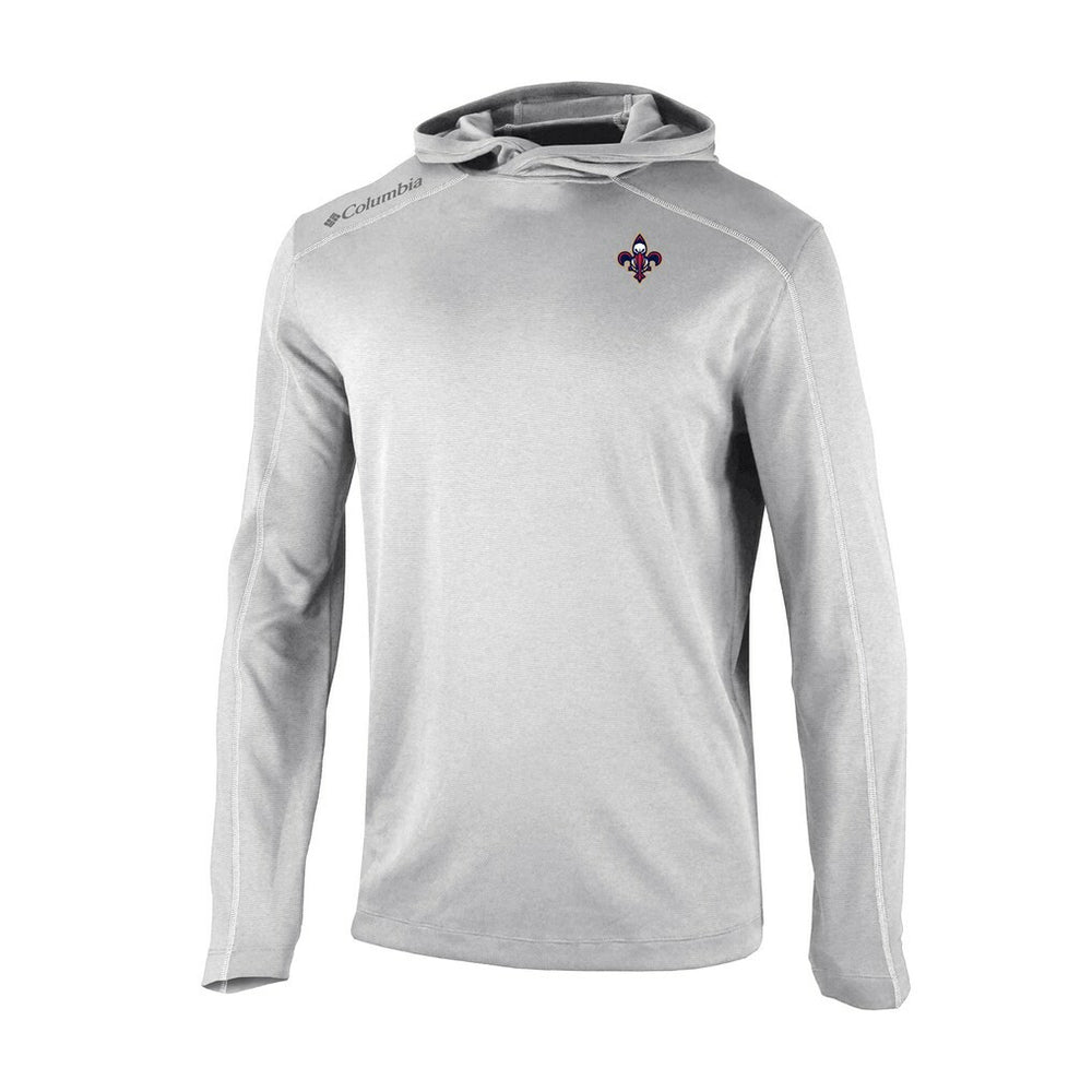 New Orleans Pelicans Omni-Wick Shotgun Pullover Hoodie Gray - Columbia