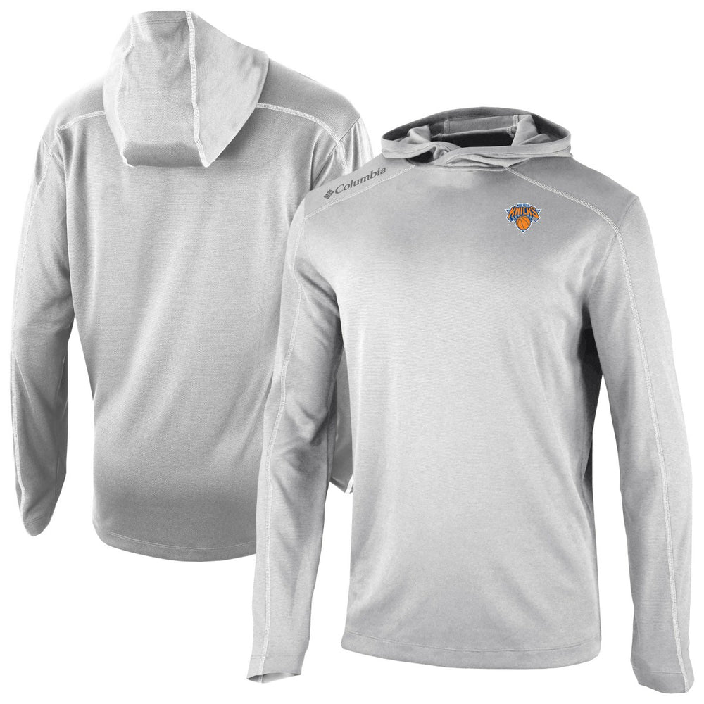 New York Knicks Omni-Wick Shotgun Pullover Hoodie Gray - Columbia outlet