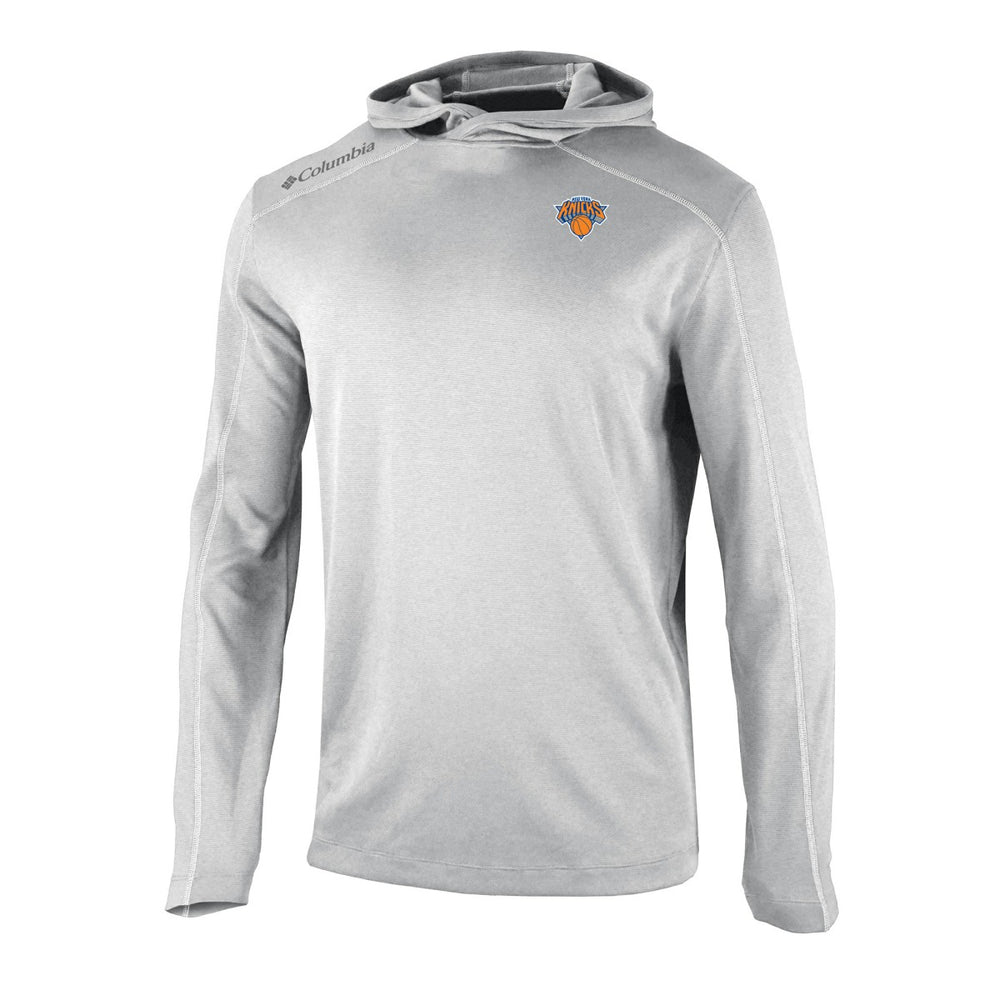 New York Knicks Omni-Wick Shotgun Pullover Hoodie Gray - Columbia outlet
