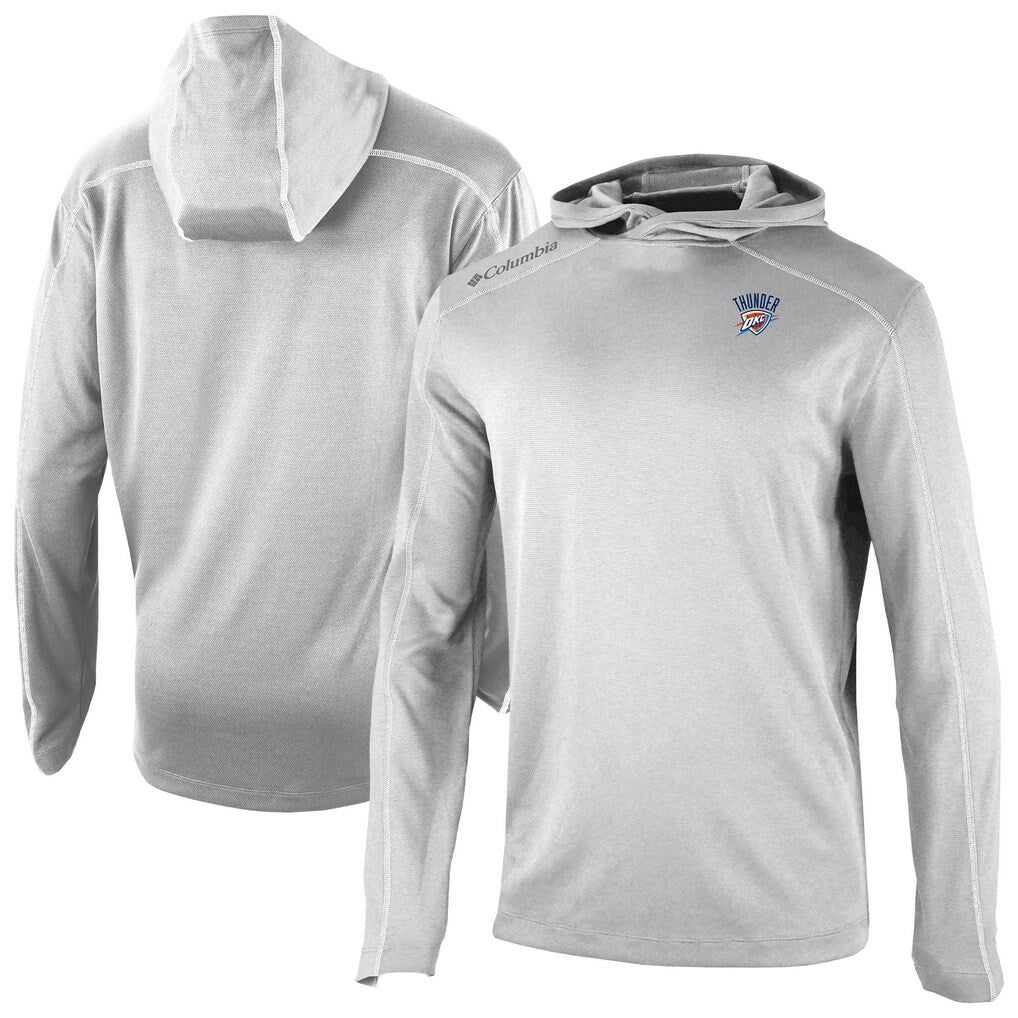 Oklahoma City Thunder Omni-Wick Shotgun Pullover Hoodie Gray - Columbia outlet