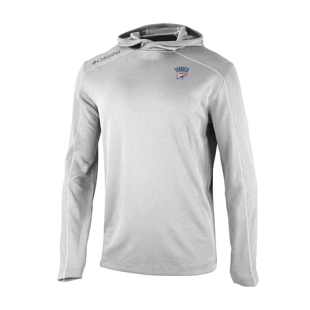 Oklahoma City Thunder Omni-Wick Shotgun Pullover Hoodie Gray - Columbia outlet