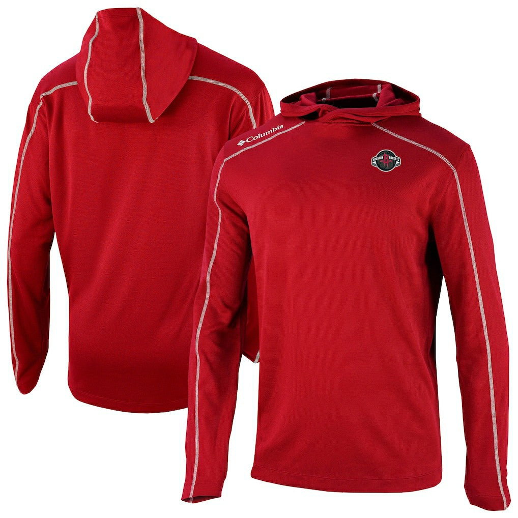 Houston Rockets Omni-Wick Shotgun Pullover Hoodie Red - Columbia outlet