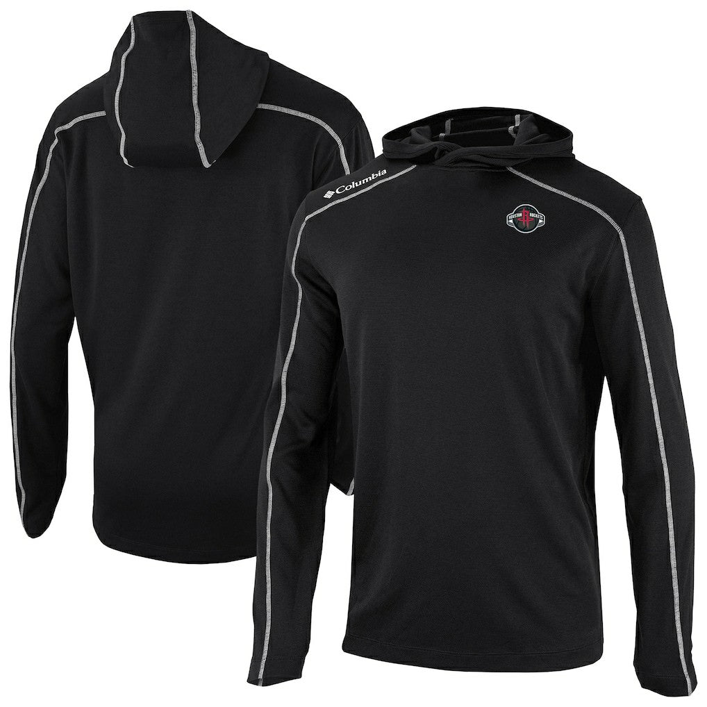 Houston Rockets Omni-Wick Shotgun Pullover Hoodie Black - Columbia