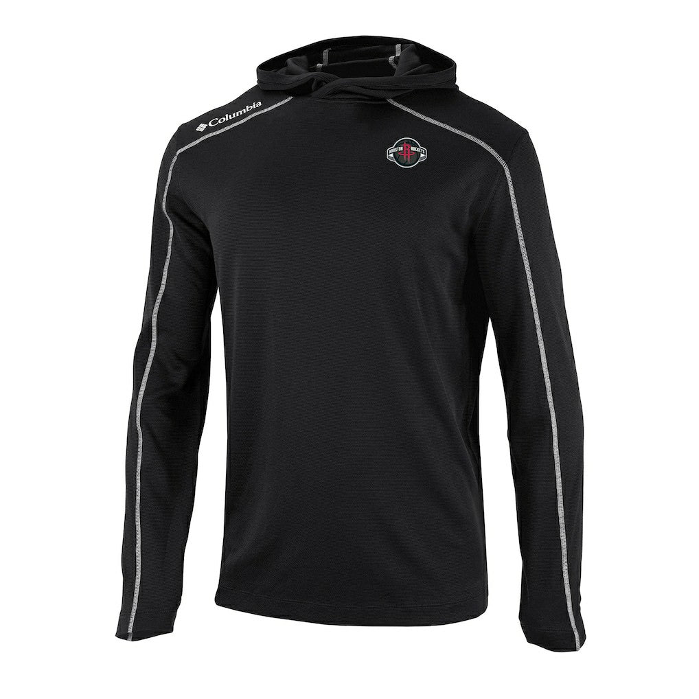 Houston Rockets Omni-Wick Shotgun Pullover Hoodie Black - Columbia