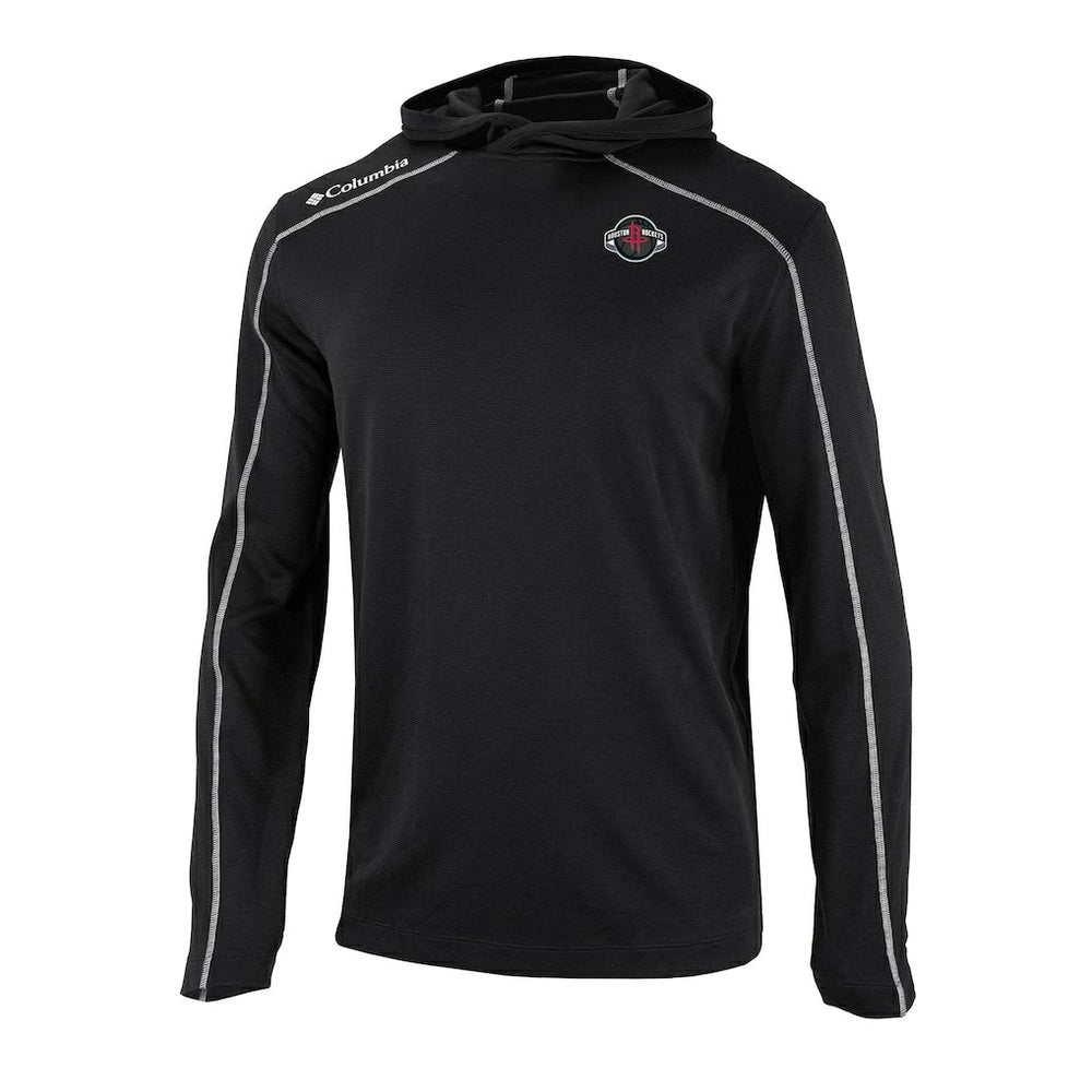 Houston Rockets Omni-Wick Shotgun Pullover Hoodie Black - Columbia