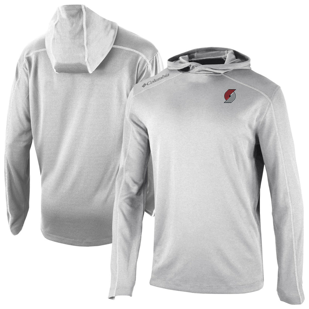 Portland Trail Blazers Omni-Wick Shotgun Pullover Hoodie Gray - Columbia