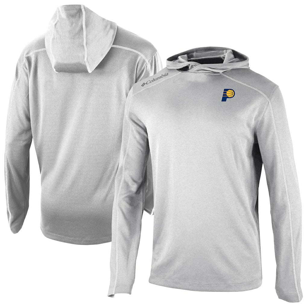 Indiana Pacers Omni-Wick Shotgun Pullover Hoodie Gray - Columbia outlet