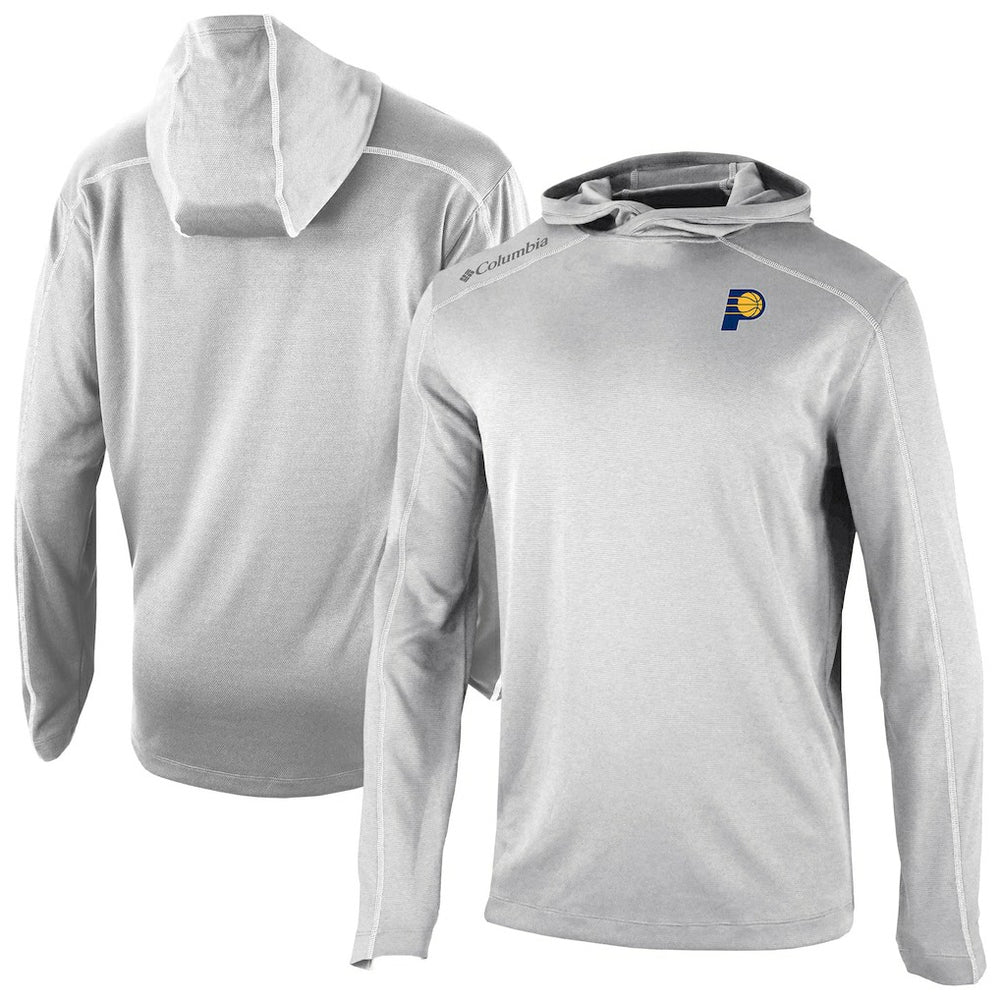 Indiana Pacers Omni-Wick Shotgun Pullover Hoodie Gray - Columbia outlet