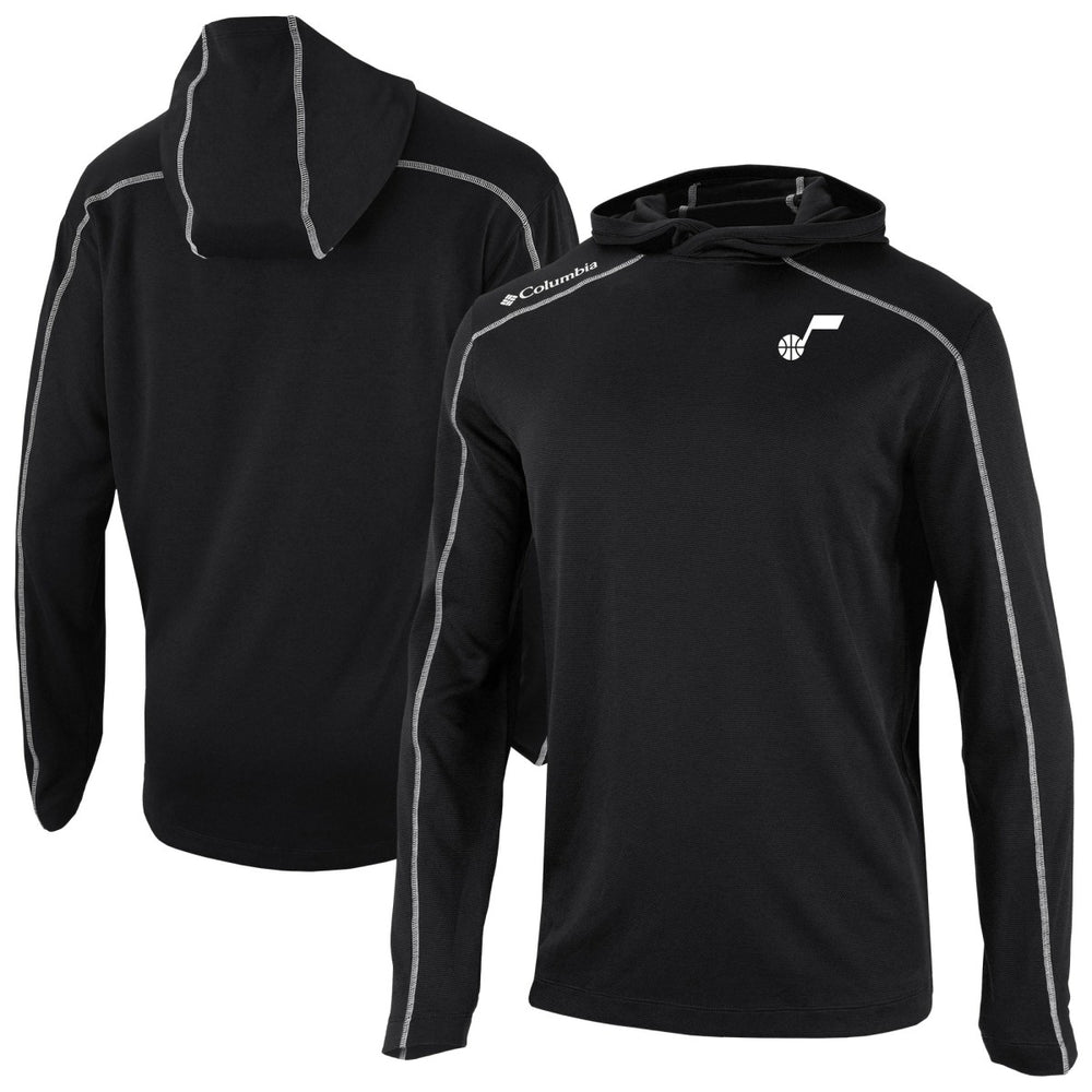 Utah Jazz Omni-Wick Shotgun Pullover Hoodie Black - Columbia