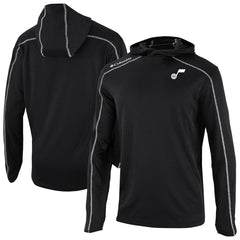 Utah Jazz Omni-Wick Shotgun Pullover Hoodie Black - Columbia