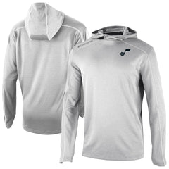 Utah Jazz Omni-Wick Shotgun Pullover Hoodie Gray - Columbia