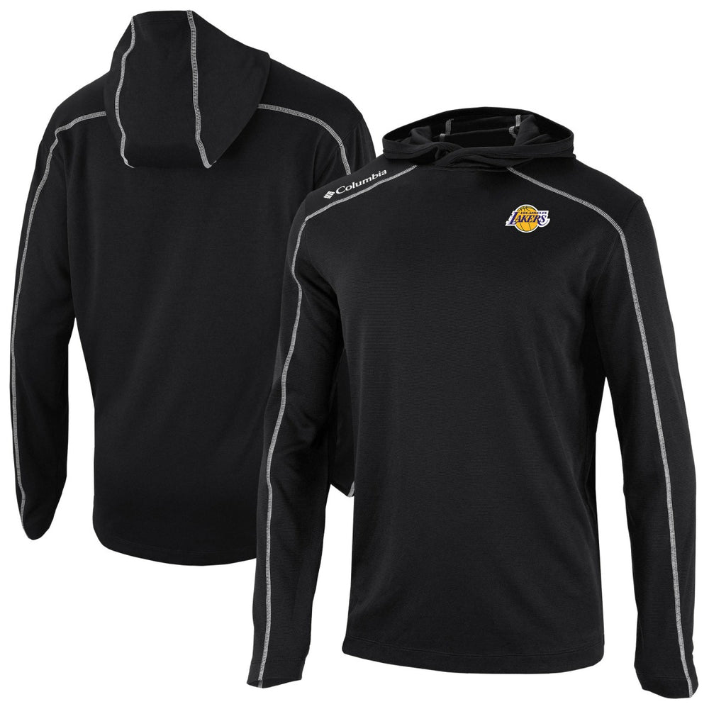 Los Angeles Lakers Omni-Wick Shotgun Pullover Hoodie Black - Columbia