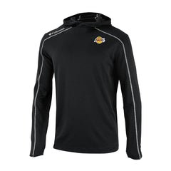 Los Angeles Lakers Omni-Wick Shotgun Pullover Hoodie Black - Columbia