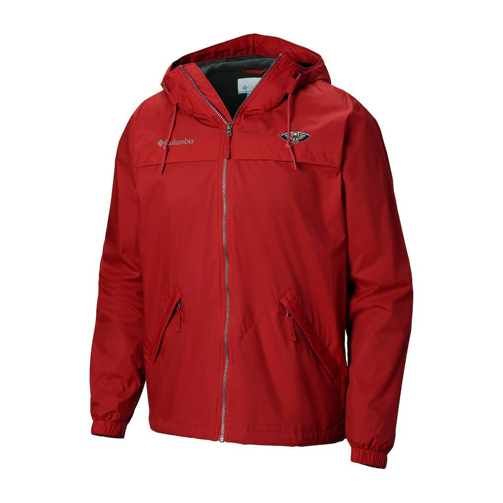 New Orleans Pelicans Oroville Creek Lined Full-Zip Jacket Red - Columbia
