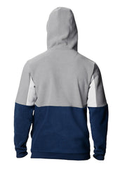 LA Clippers Men's Lodge Quarter-Zip Hoodie Navy - Columbia