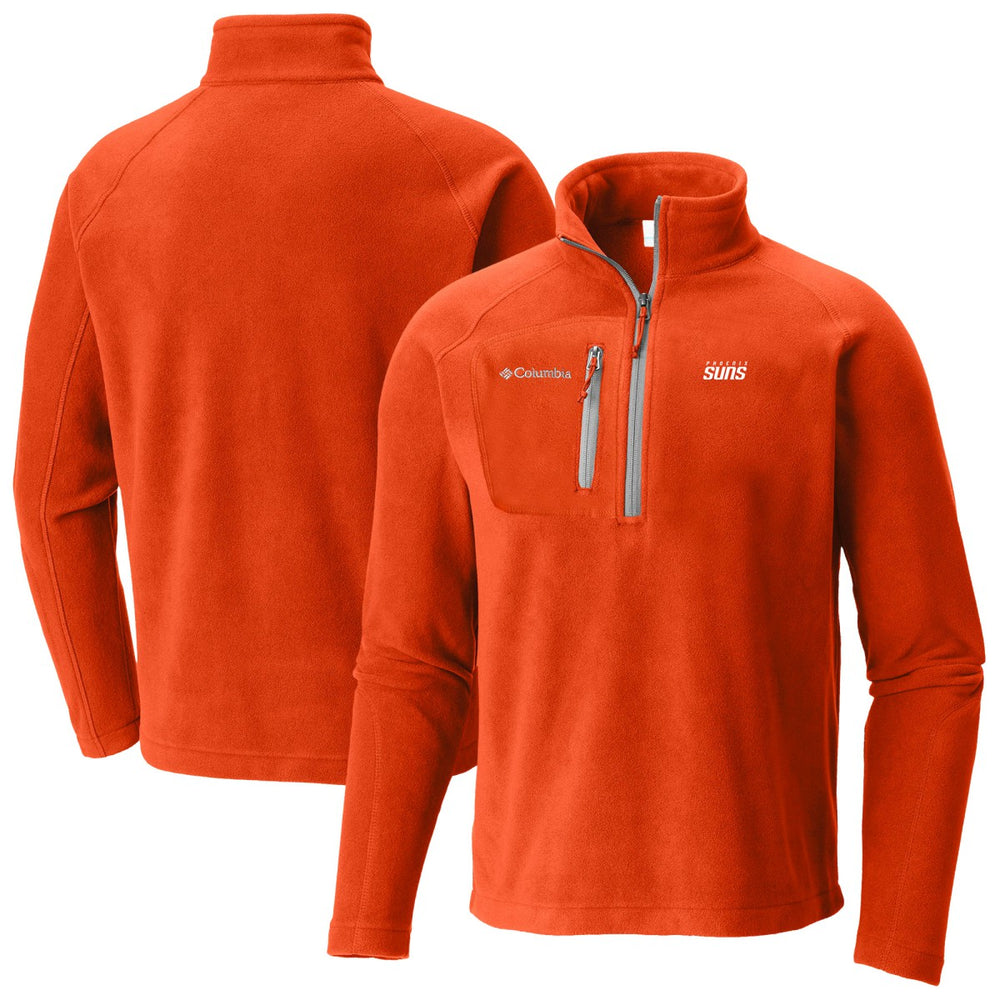 Phoenix Suns Fast Trek III Half-Zip Fleece Pullover Orange - Columbia