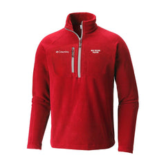 New Orleans Pelicans Fast Trek III Half-Zip Fleece Pullover Red - Columbia