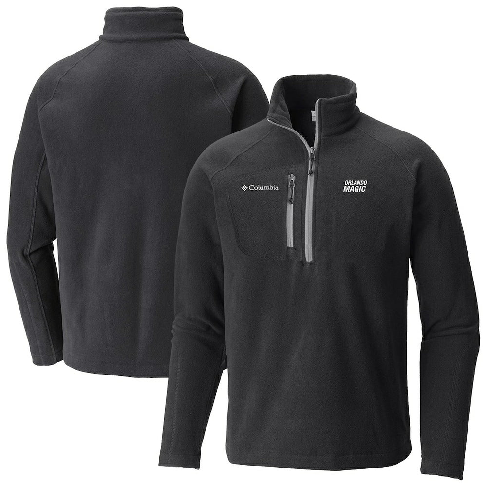 Orlando Magic Fast Trek III Half-Zip Fleece Pullover Black - Columbia