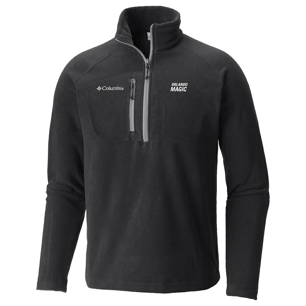 Orlando Magic Fast Trek III Half-Zip Fleece Pullover Black - Columbia
