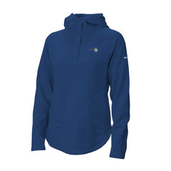 Orlando Magic Women's Sweater Weather Quarter-Snap Hoodie Blue - Columbia