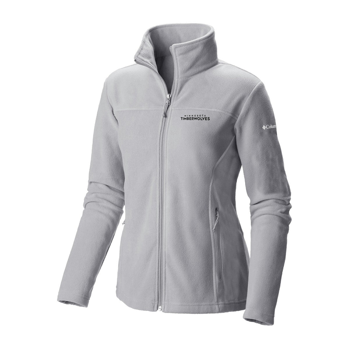 Minnesota Timberwolves Women's Give & Go II Fleece Full-Zip Jacket Gray - Columbia