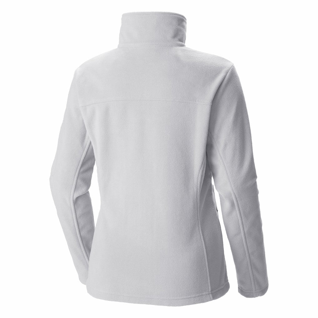 Houston Rockets Women's Give & Go II Fleece Full-Zip Jacket White - Columbia