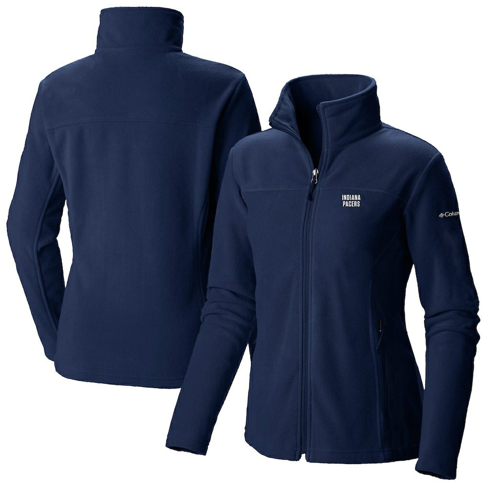 Indiana Pacers Women's Give & Go II Fleece Full-Zip Jacket Navy - Columbia