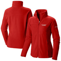 LA Clippers Women's Give & Go II Fleece Full-Zip Jacket Red - Columbia