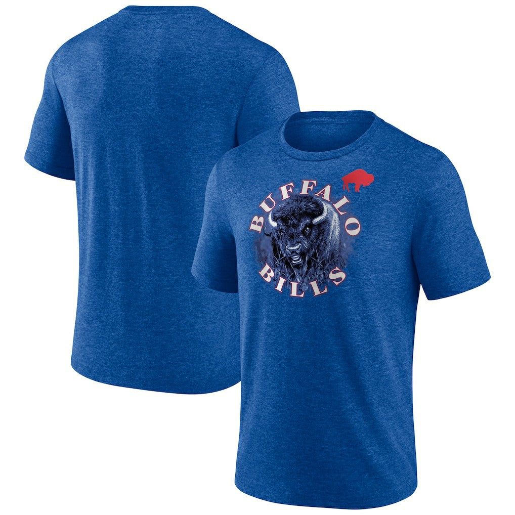 Buffalo Bills Sporting Chance Tri-Blend T-Shirt - Royal T-shirts