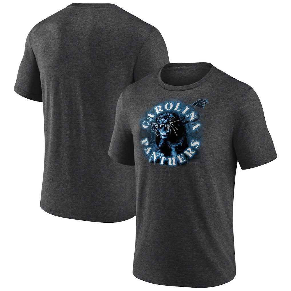 Carolina Panthers Sporting Chance Tri-Blend T-Shirt - Charcoal T-shirts