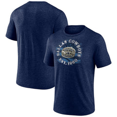 Dallas Cowboys Sporting Chance Tri-Blend T-Shirt - Navy T-shirts
