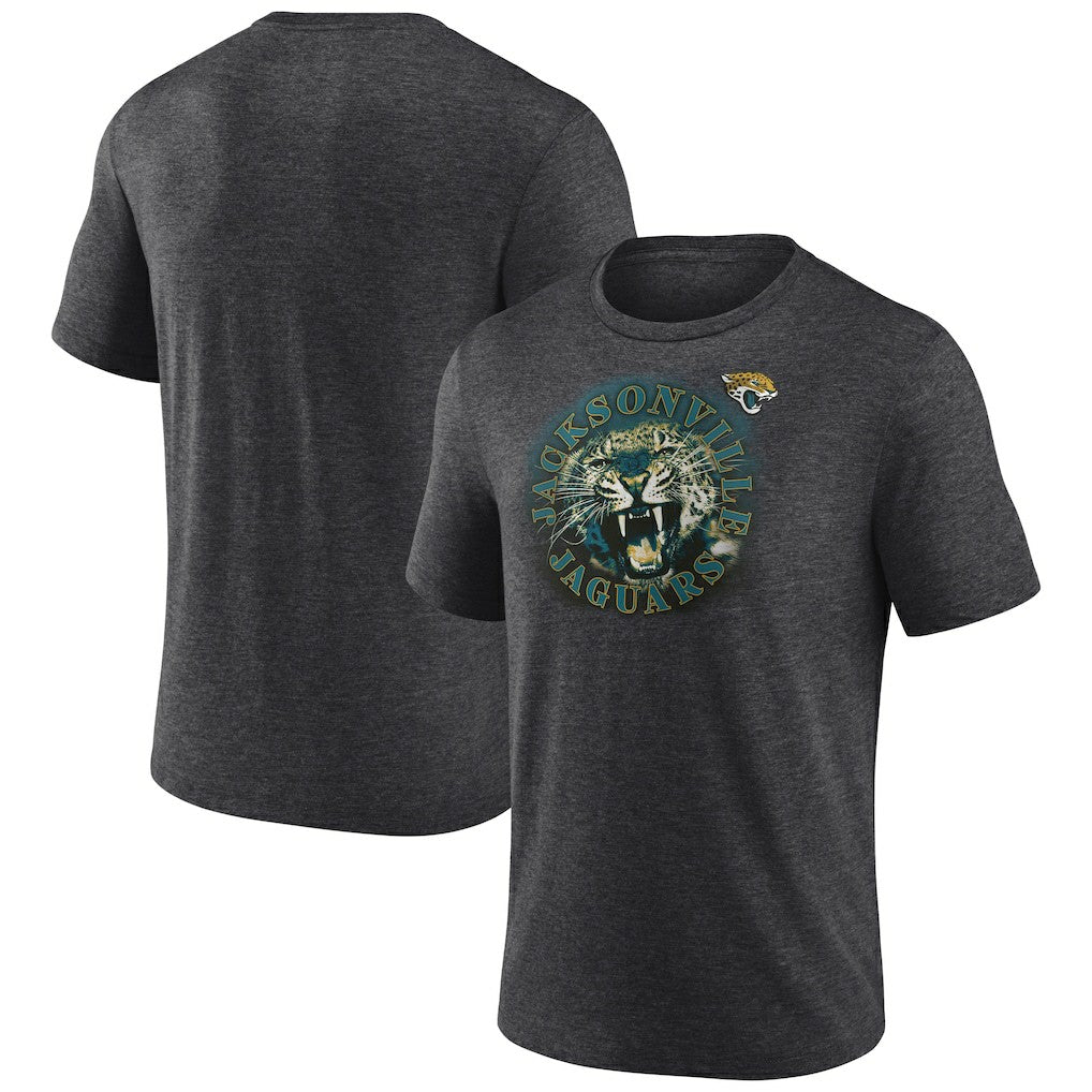 Jacksonville Jaguars Sporting Chance Tri-Blend T-Shirt - Charcoal T-shirts