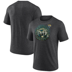 Jacksonville Jaguars Sporting Chance Tri-Blend T-Shirt - Charcoal T-shirts