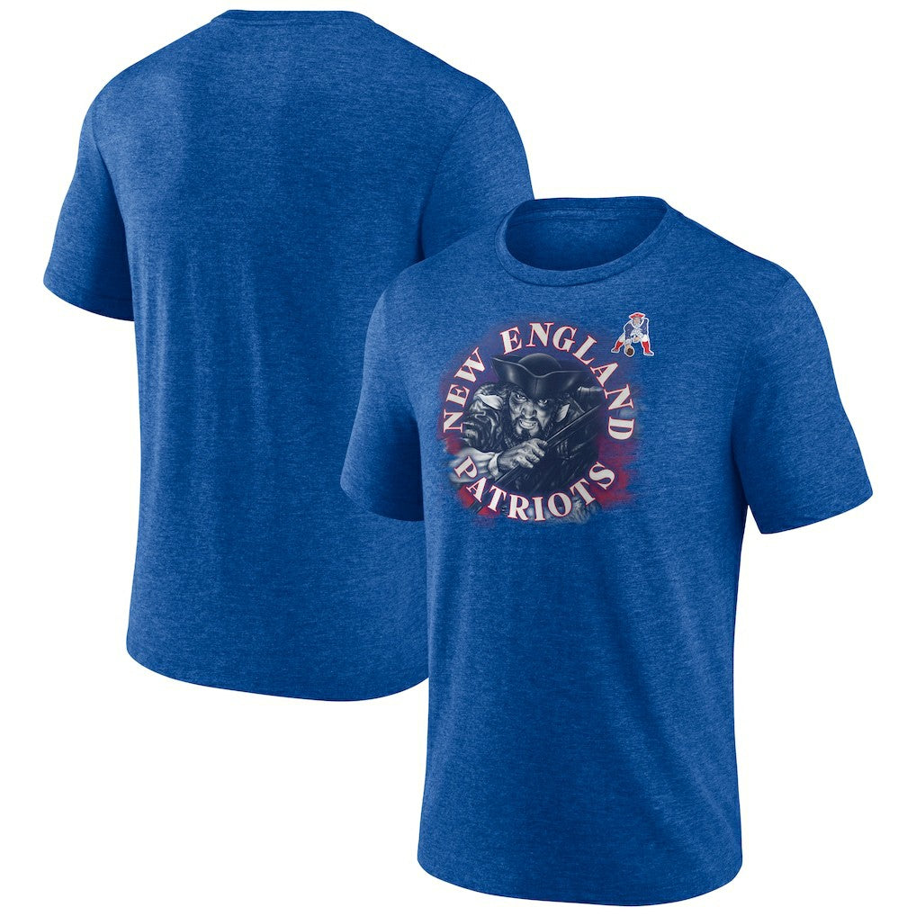 New England Patriots Sporting Chance Tri-Blend T-Shirt - Royal T-shirts