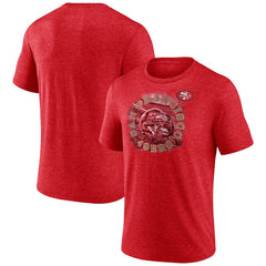 San Francisco 49ers Sporting Chance Tri-Blend T-Shirt - Scarlet T-shirts