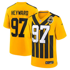 Cameron Heyward Pittsburgh Steelers Alternate 1933 Throwback Game Jersey - Gold Jerseys