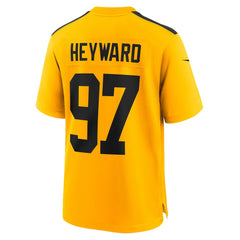 Cameron Heyward Pittsburgh Steelers Alternate 1933 Throwback Game Jersey - Gold Jerseys