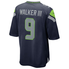 Kenneth Walker III Seattle Seahawks 50th Season Game Jersey - College Navy Jerseys