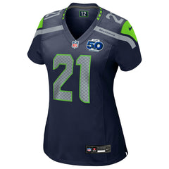 Devon Witherspoon Seattle Seahawks Women's Team 50th Season Game Jersey - College Navy Jerseys