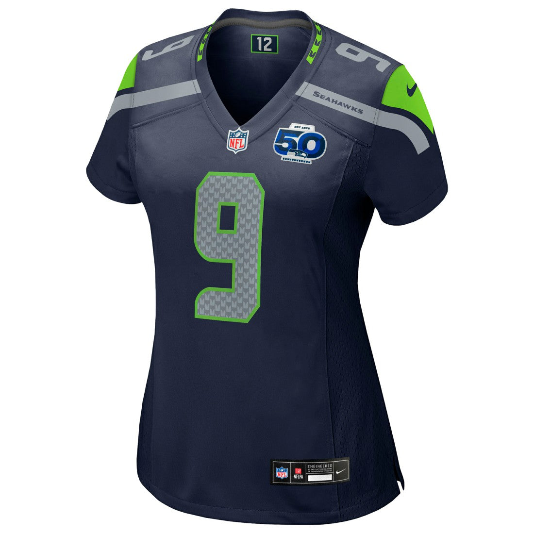 Kenneth Walker III Seattle Seahawks Women's 50th Season Game Jersey - College Navy Jerseys