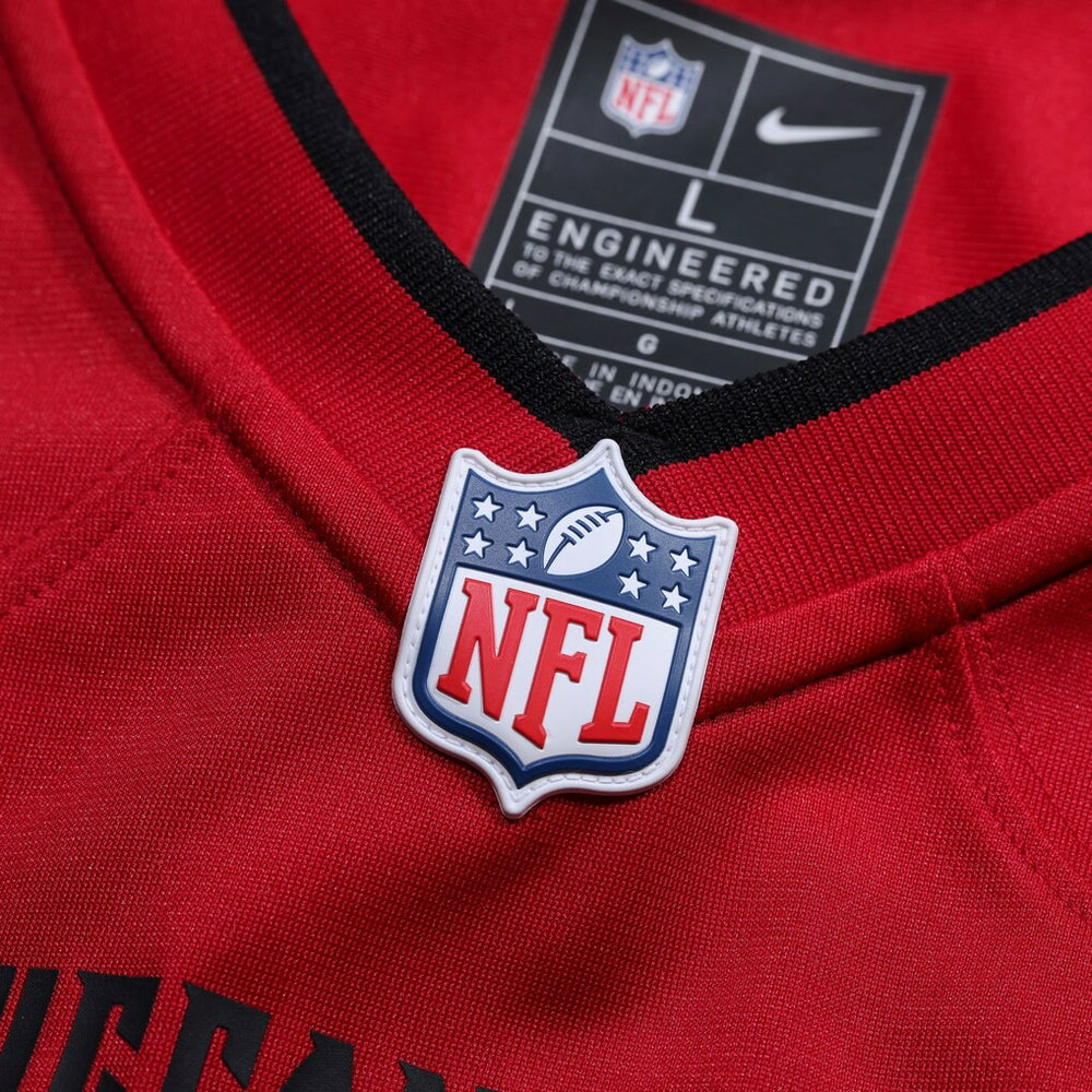 Rachaad White Tampa Bay Buccaneers 50th Anniversary Team Game Jersey - Red Jerseys