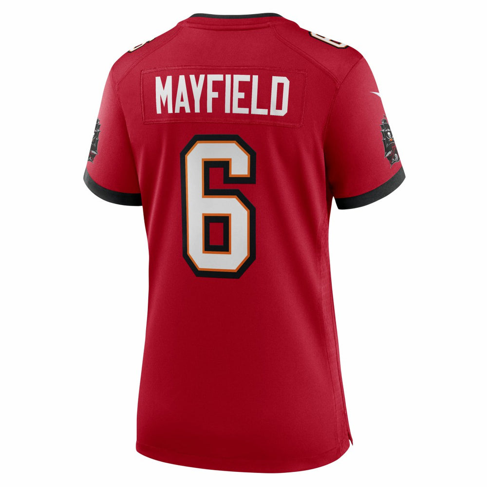 Baker Mayfield Tampa Bay Buccaneers Women's 50th Season Team Game Jersey - Red Jerseys