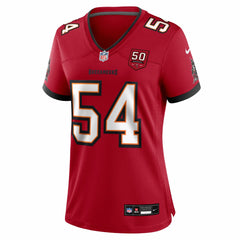 Lavonte David Tampa Bay Buccaneers Women's 50th Anniversary Team Game Jersey - Red Jerseys