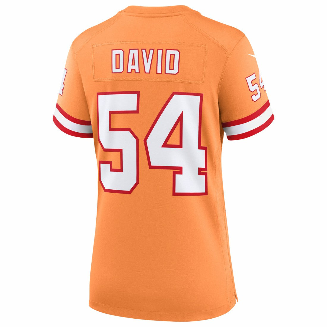 Lavonte David Tampa Bay Buccaneers Women's 50th Season Game Jersey - Creamsicle Jerseys