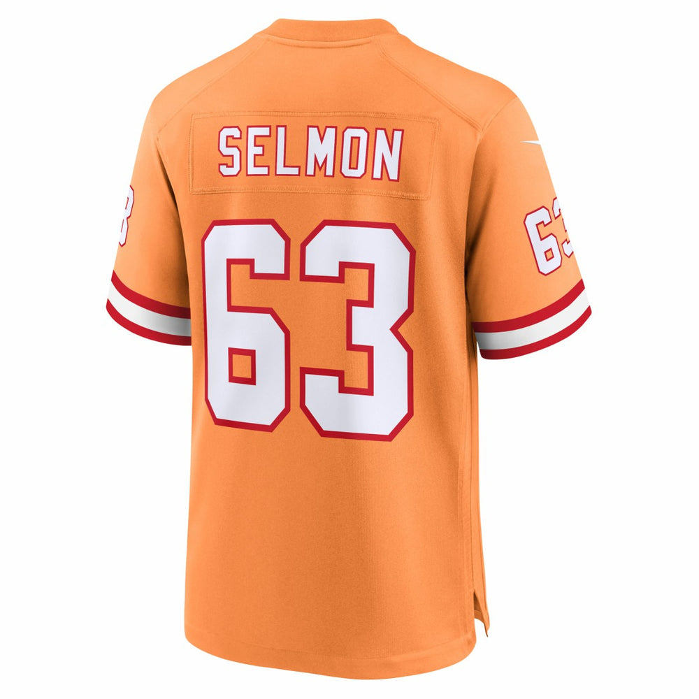 Lee Roy Selmon Tampa Bay Buccaneers 50th Season Game Jersey - Creamsicle Jerseys
